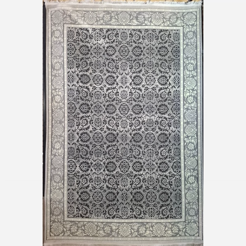 فرش فانتزی ماشینی کاشان4متری2،20در1،5 کد2041(باارسال رایگان)