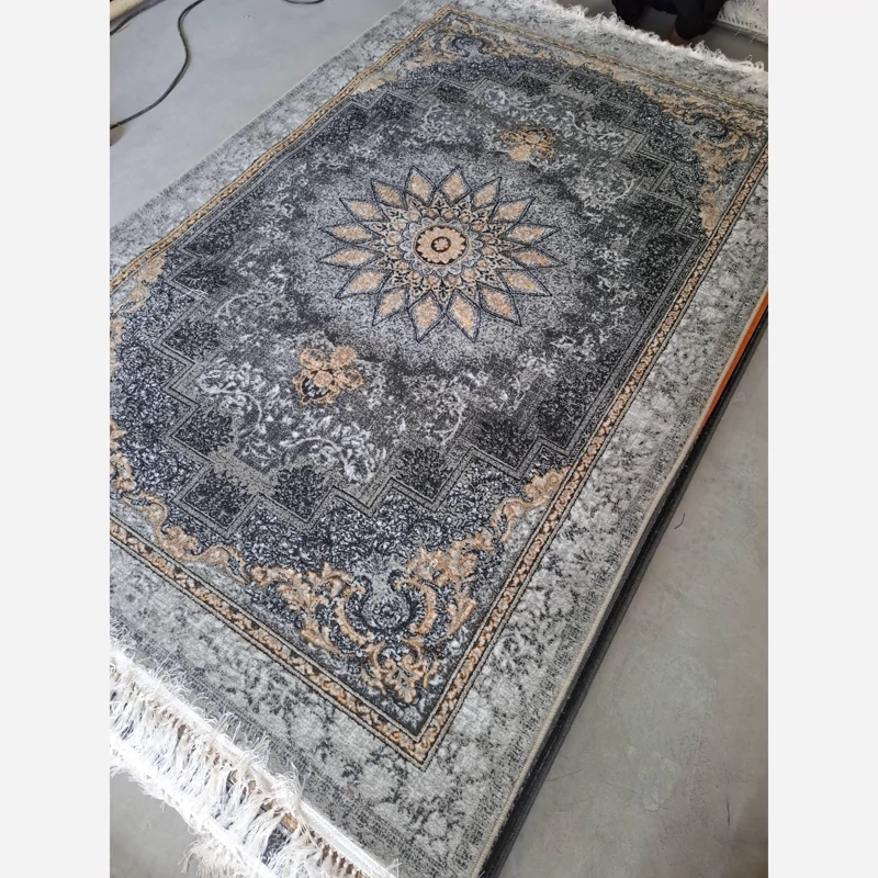 قالیچه فرش 4متری ماشینی کاشان500شانه طرح یکتافیلی 2،25در1،5(باارسال رایگان)