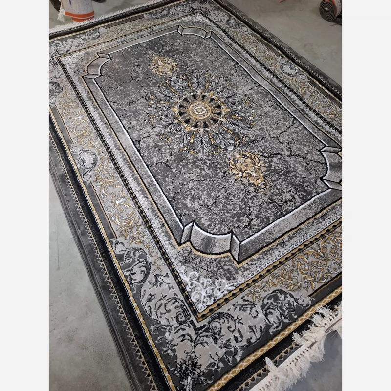 فرش 12متری ماشینی کاشان 440شانه بی سی اف طرح پناه دودی(باارسال رایگان)