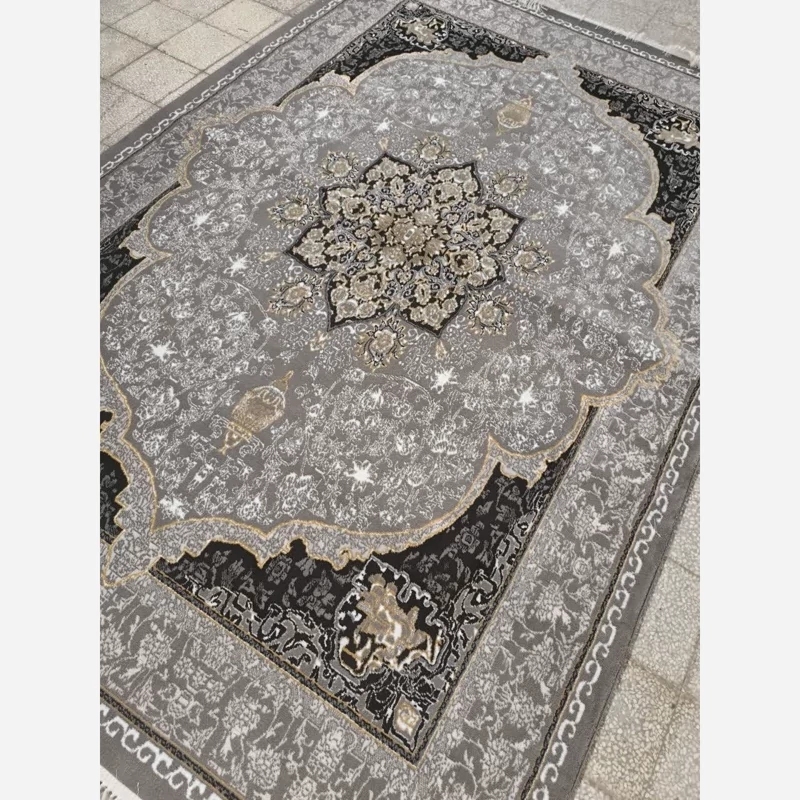 فرش ماشینی کاشان 440شانه بی سی اف طرح سلنادودی12متری (باارسال رایگان)