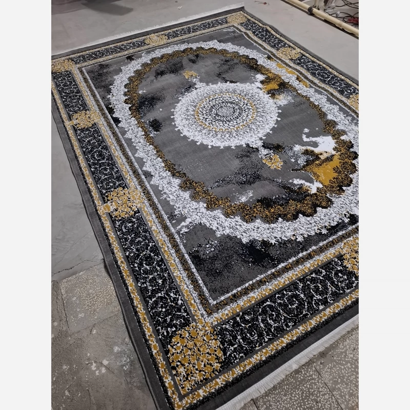 فرش 6متری 350شانه سبک وزن نخ بی سی اف طرح ویکتوریادودی(باارسال رایگان)