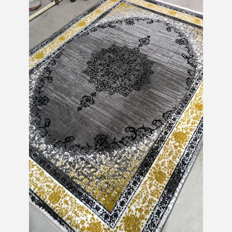 فرش 6 متری ماشینی کاشان سبک وزن350شانه نخ بی سی اف طرح ثریادودی(باارسال رایگان)
