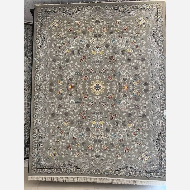 فرش ماشینی 700 شانه کاشان 100% اکریلیک طرح تیانافیلی ابعاد 6 متری