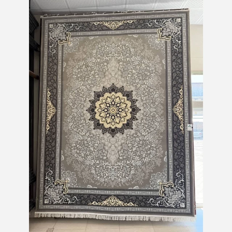 فرش 700شانه ماشینی کاشان9متری100درصدآکرلیک طرح تندیس فیلی(باارسال رایگان)