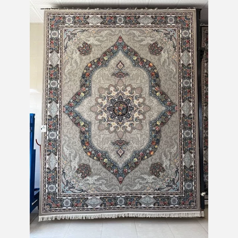 فرش ماشینی کاشان700شانه100درصدآکرلیک طرح کارینافیلی12متری(باارسال رایگان)