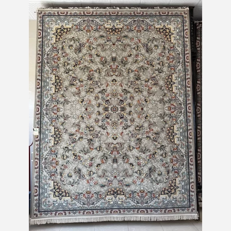 فرش 6 متری 700 شانه ماشینی کاشان آکرلیک طرح الماس فیلی