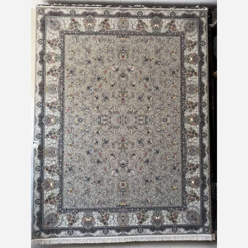 فرش ماشینی کاشان700شانه100درصدآکرلیک 6متری طرح مسیح فیلی(باارسال رایگان)