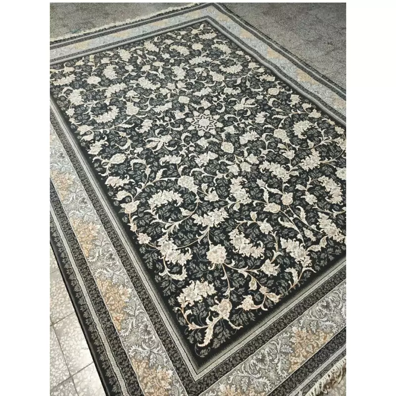 فرش ماشینی کاشان500شانه طرح700شانه ورژن12متری طرح نگاردودی(باارسال رایگان)