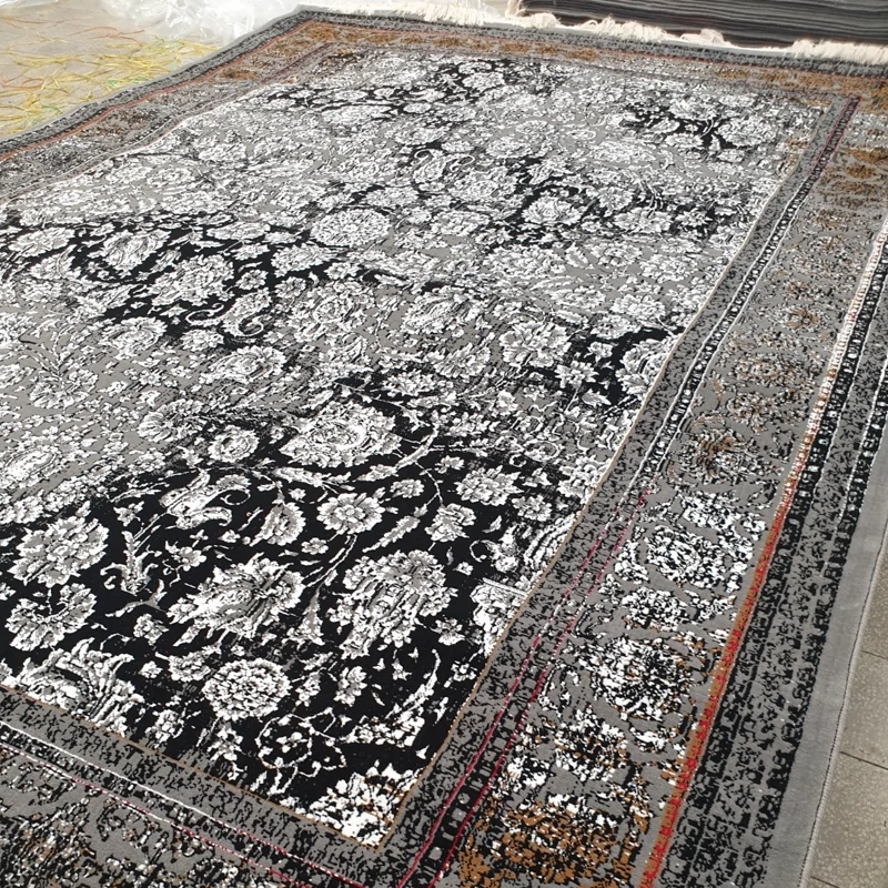 فرش ماشینی کاشان 440شانه6متری (باارسال رایگان)