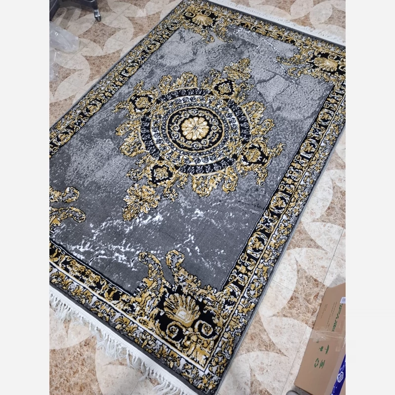 فرش ماشینی کاشان قالیچه طرح ژیوادودی440شانه4متری2،25در1،5(باارسال رایگان)