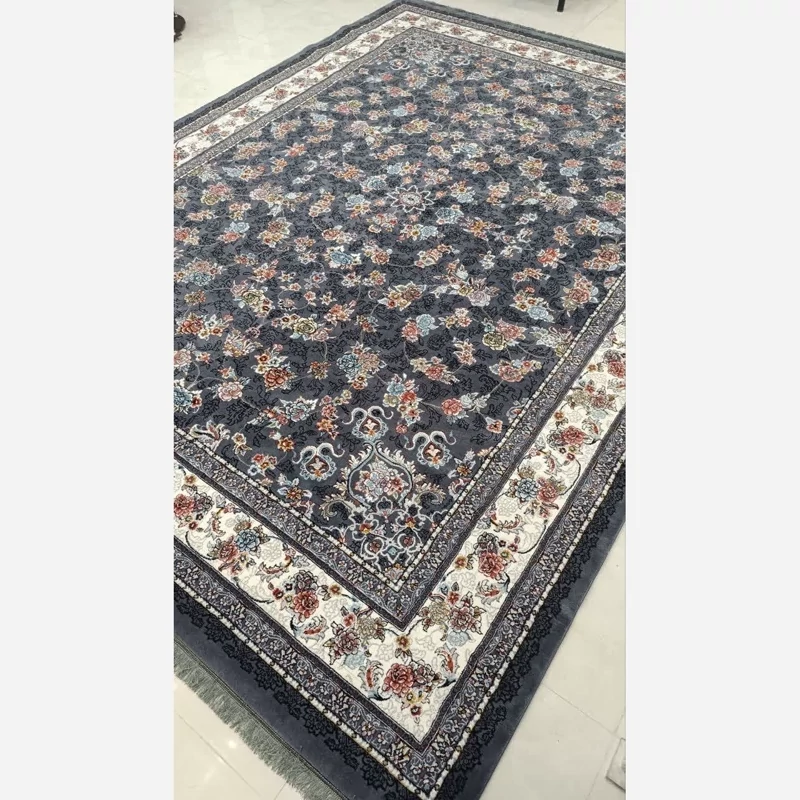 فرش ماشینی کاشان500شانه بی سی اف طرح گیلدا طوسی6متری(باارسال رایگان)