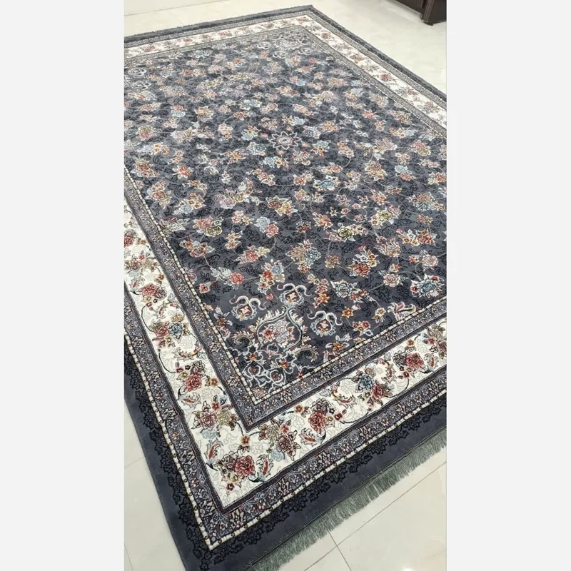فرش 500شانه بی سی اف ماشینی کاشان طرح گیلدا طوسی12متری(باارسال رایگان)