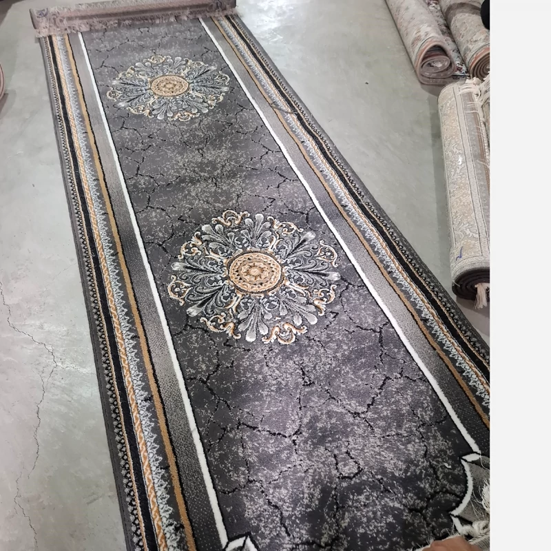 کناره فرش ماشینی کاشان500شانه طرح پناه دودی3در1متر(باارسال رایگان)