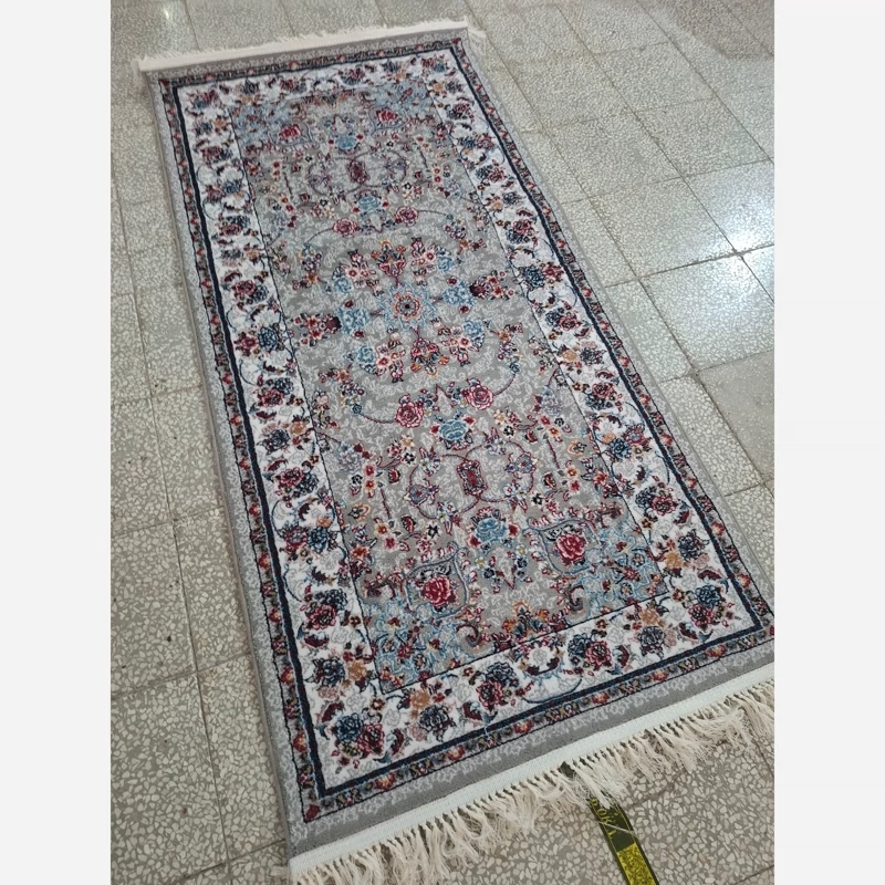 قالیچه فرش ماشینی کاشان500شانه طرح گیلدافیلی3در1متر(باارسال رایگان)