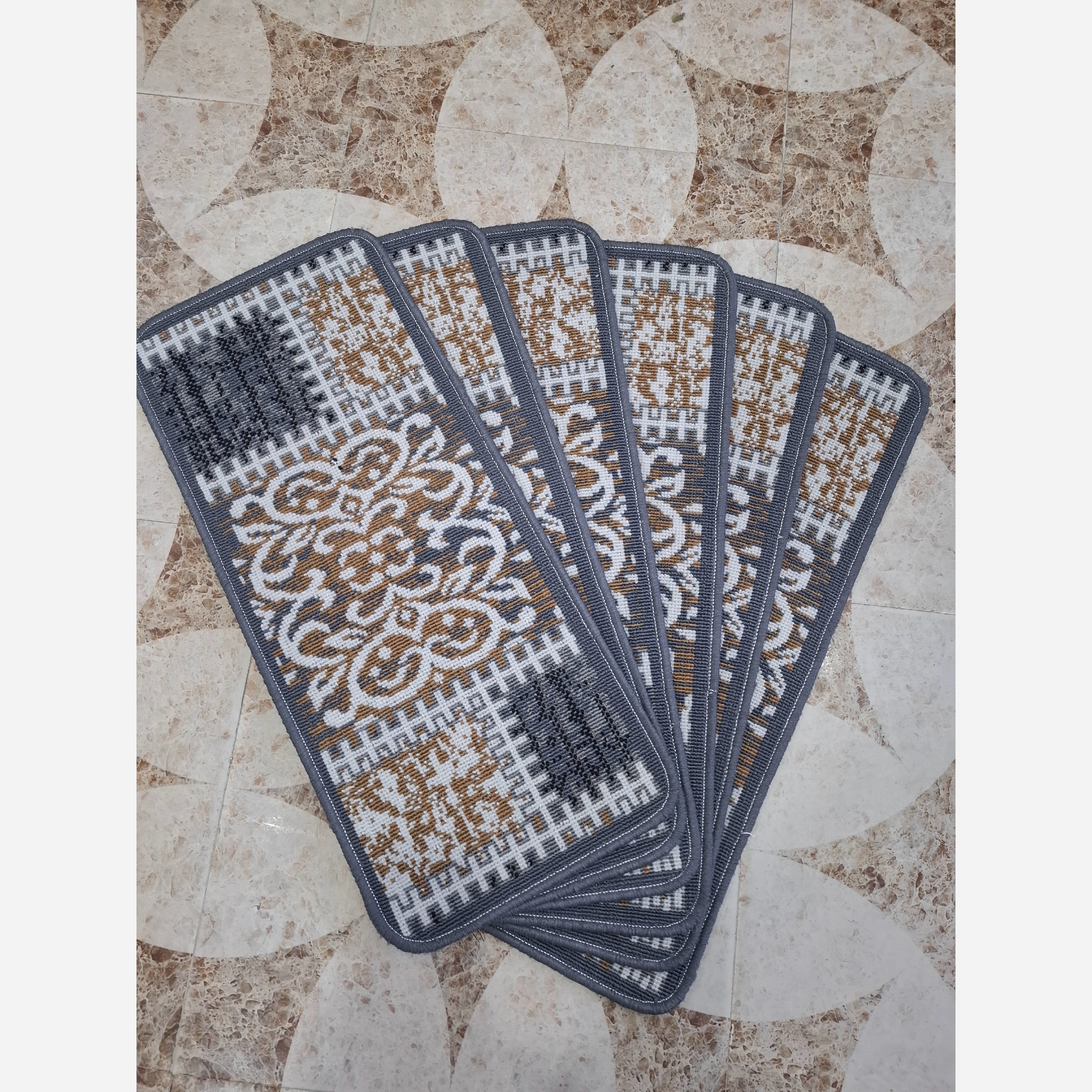 روپله ای گلیم ماشینی کاشان کد301سایز100در30(هزینه ارسال باخریداروپس کرایه میباشد)